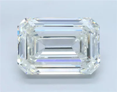 19.02ct H VVS2 Rare Carat Ideal Cut Emerald Lab Grown Diamond