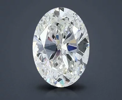 1.00ct H VVS2 Very Good Cut Oval Diamond