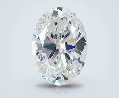 1.00ct H VVS2 Very Good Cut Oval Diamond