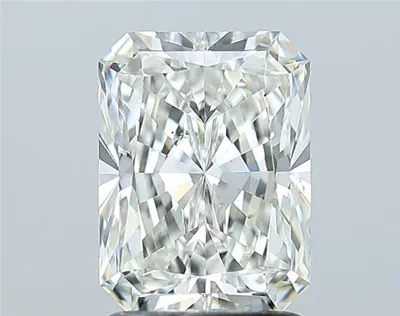 1.82ct J SI2 Rare Carat Ideal Cut Radiant Diamond
