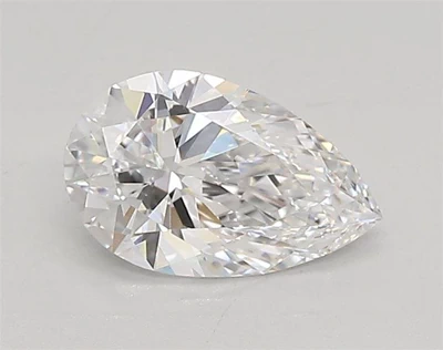 0.79ct D VVS1 Rare Carat Ideal Cut Pear Lab Grown Diamond
