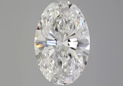6.37ct H VS1 Excellent Cut Oval Diamond