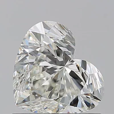 0.90ct K VVS2 Rare Carat Ideal Cut Heart Diamond