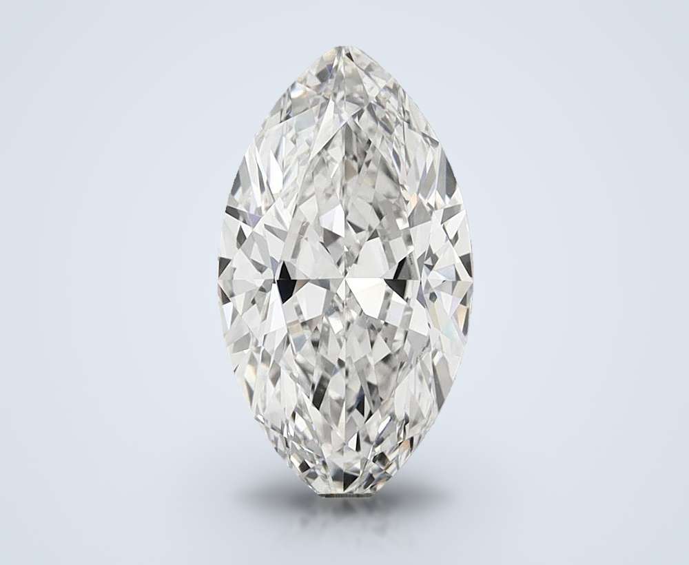 7.03ct F VS1 Rare Carat Ideal Cut Marquise Lab Grown Diamond