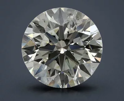 10.03ct K SI2 Rare Carat Ideal Cut Round Diamond