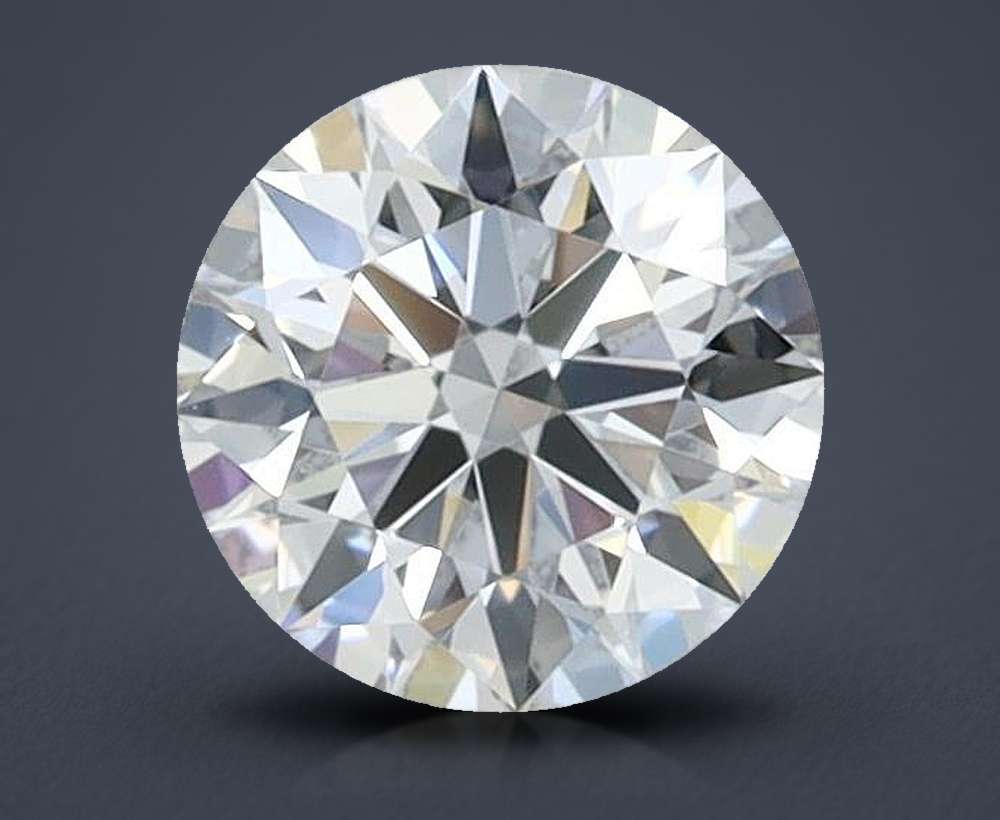 0.53ct D FL Rare Carat Ideal Cut Round Lab Grown Diamond