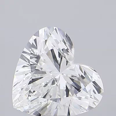 10.06ct E VVS2 Rare Carat Ideal Cut Heart Lab Grown Diamond