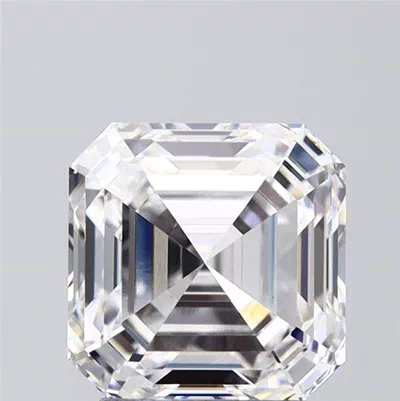 3.09ct E VVS2 Rare Carat Ideal Cut Asscher Lab Grown Diamond