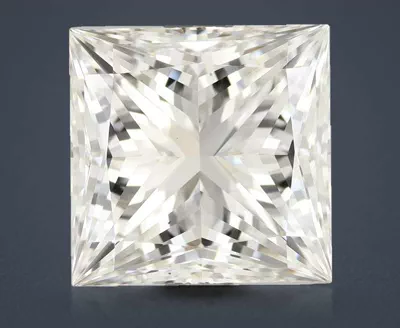 3.04ct I VS1 Rare Carat Ideal Cut Princess Diamond