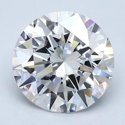 2.01ct D VS1 Rare Carat Ideal Cut Round Diamond