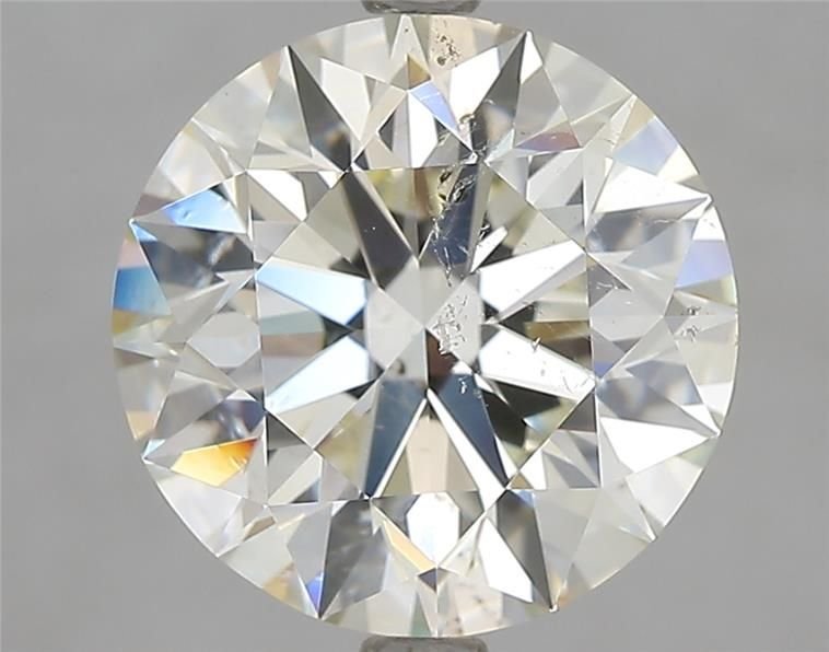 3.56ct K SI2 Excellent Cut Round Diamond