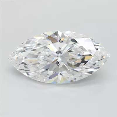 2.16ct D FL Very Good Cut Marquise Lab Grown Diamond
