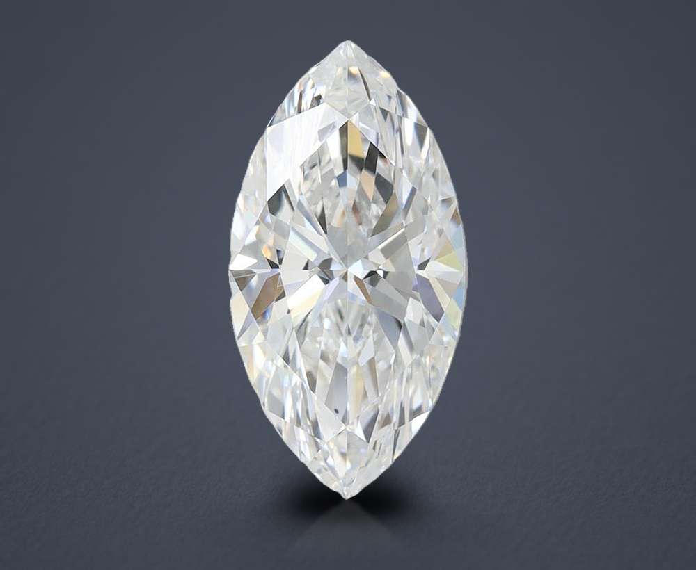 2.16ct D FL Rare Carat Ideal Cut Marquise Lab Grown Diamond