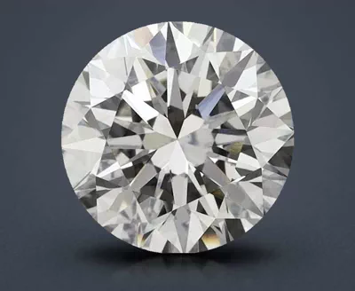 2.67ct H VVS2 Excellent Cut Round Lab Grown Diamond