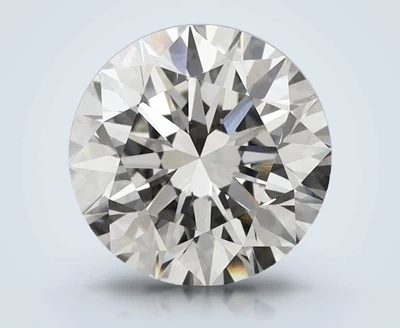 2.67ct H VVS2 Excellent Cut Round Lab Grown Diamond