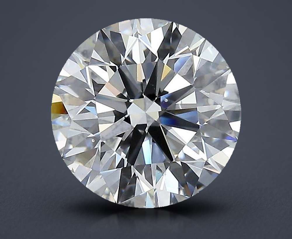 2.50ct E VS2 Rare Carat Ideal Cut Round Diamond