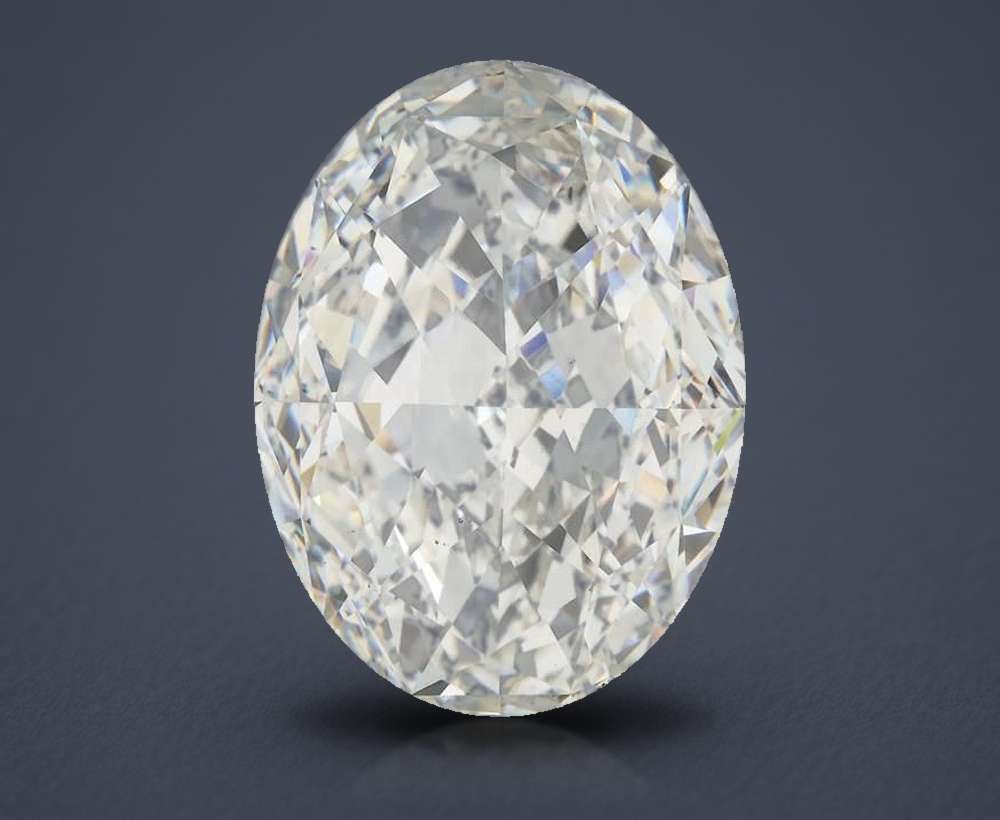 31.07ct G VS2 Rare Carat Ideal Cut Oval Lab Grown Diamond