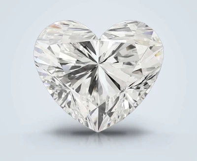 6.55ct E VS1 Rare Carat Ideal Cut Heart Lab Grown Diamond