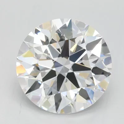 1.46ct D FL Rare Carat Ideal Cut Round Lab Grown Diamond