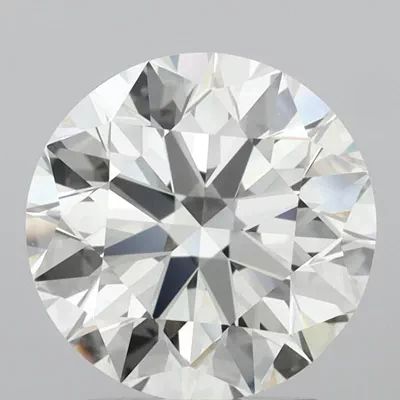 2.70ct J VVS1 Ideal Cut Round Diamond