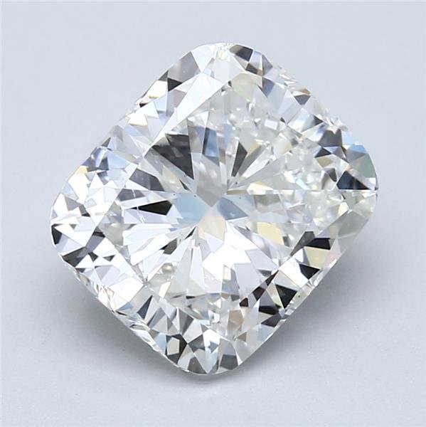 4.01ct G VS2 Very Good Cut Cushion Diamond