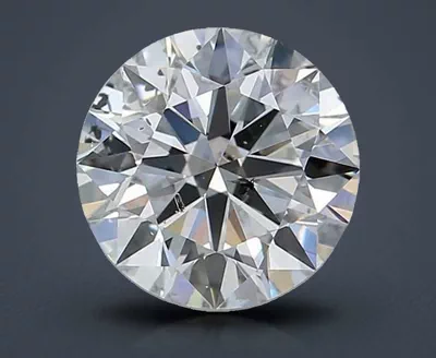 1.53ct E SI2 Rare Carat Ideal Cut Round Diamond