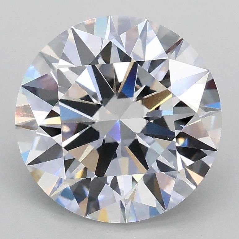 2.51ct D VS1 Rare Carat Ideal Cut Round Lab Grown Diamond