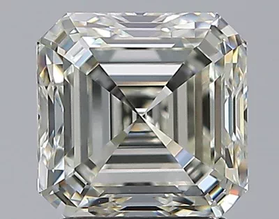 2.20ct K VVS2 Rare Carat Ideal Cut Asscher Diamond