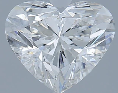 1.53ct H SI2 Rare Carat Ideal Cut Heart Diamond