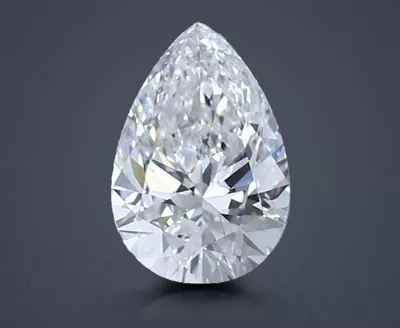 1.02ct D VVS2 Rare Carat Ideal Cut Pear Diamond