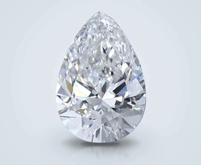1.02ct D VVS2 Rare Carat Ideal Cut Pear Diamond