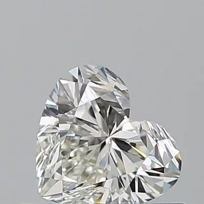 0.53ct J VVS1 Rare Carat Ideal Cut Heart Diamond