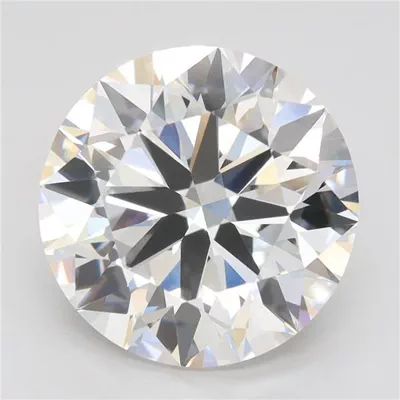 5.95ct E VVS2 Rare Carat Ideal Cut Round Lab Grown Diamond