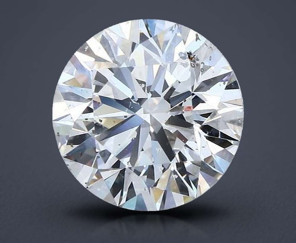 4.50ct E SI2 Rare Carat Ideal Cut Round Diamond