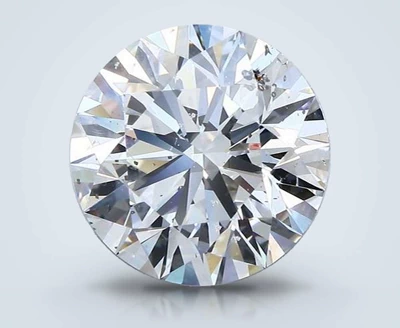 4.50ct E SI2 Rare Carat Ideal Cut Round Diamond