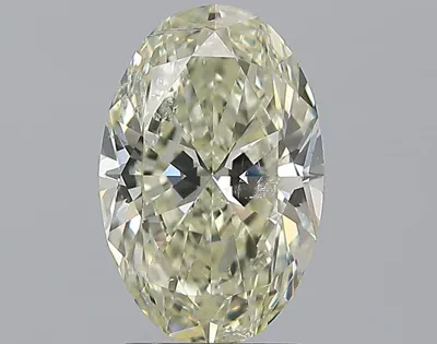 2.50ct K SI2 Rare Carat Ideal Cut Oval Diamond