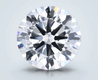 9.06ct F VVS2 Rare Carat Ideal Cut Round Lab Grown Diamond