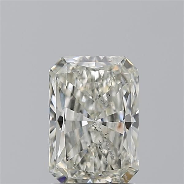 2.03ct J SI2 Rare Carat Ideal Cut Radiant Diamond