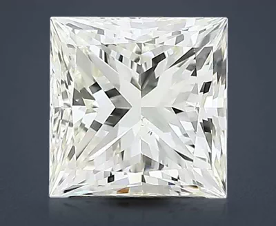 2.00ct K VS2 Rare Carat Ideal Cut Princess Diamond