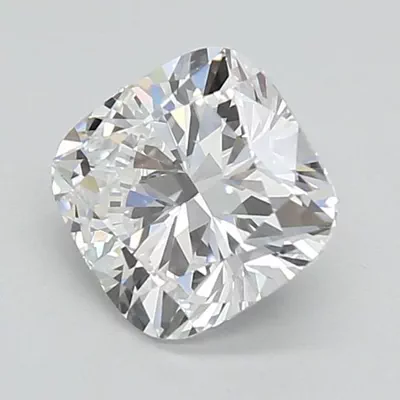 1.27ct D VS1 Rare Carat Ideal Cut Cushion Lab Grown Diamond