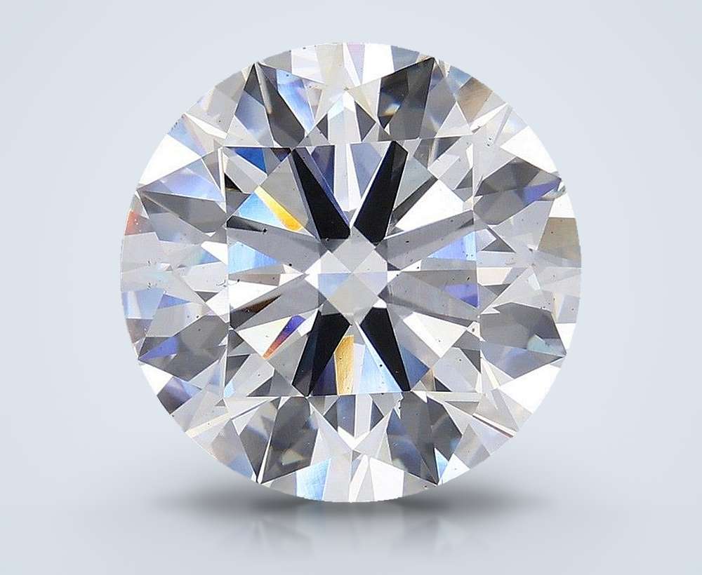 11.03ct E SI1 Rare Carat Ideal Cut Round Lab Grown Diamond