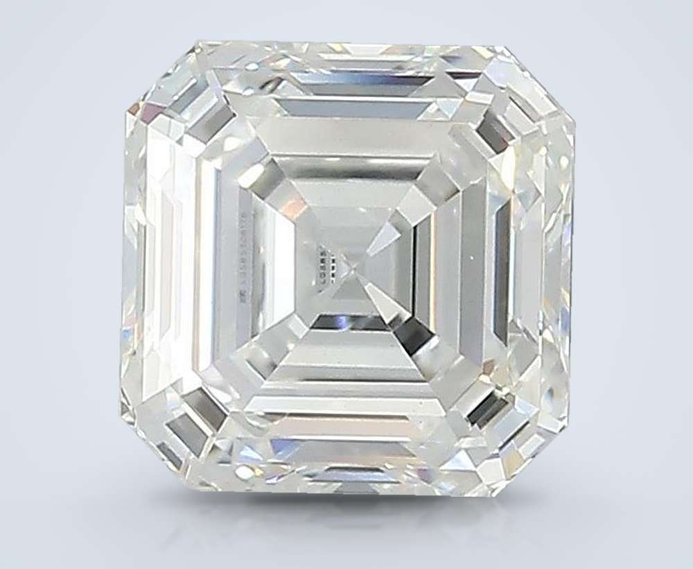 3.57ct G VS2 Very Good Cut Asscher Lab Grown Diamond