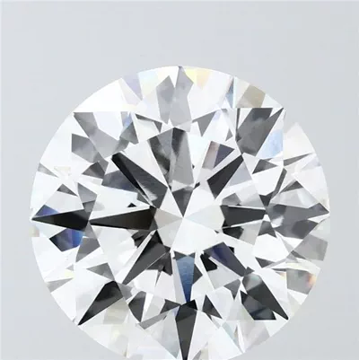 7.01ct G VVS2 Rare Carat Ideal Cut Round Lab Grown Diamond