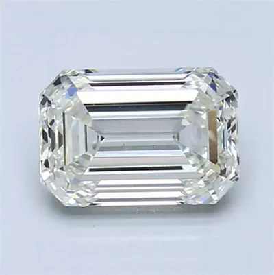 1.51ct K VS1 Rare Carat Ideal Cut Emerald Diamond