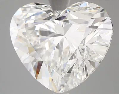 7.51ct E VVS2 Rare Carat Ideal Cut Heart Lab Grown Diamond