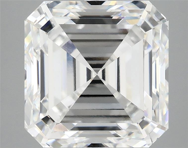 7.23ct E VVS2 Rare Carat Ideal Cut Asscher Lab Grown Diamond