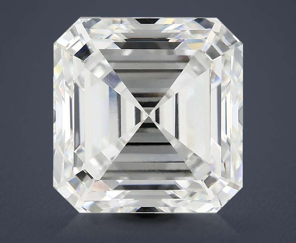 7.23ct E VVS2 Rare Carat Ideal Cut Asscher Lab Grown Diamond