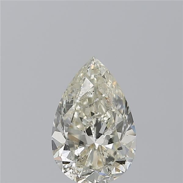 3.01ct J SI2 Very Good Cut Pear Diamond