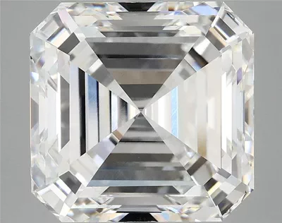 8.07ct E VVS2 Excellent Cut Asscher Lab Grown Diamond