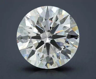 3.70ct E VS2 Rare Carat Ideal Cut Round Lab Grown Diamond